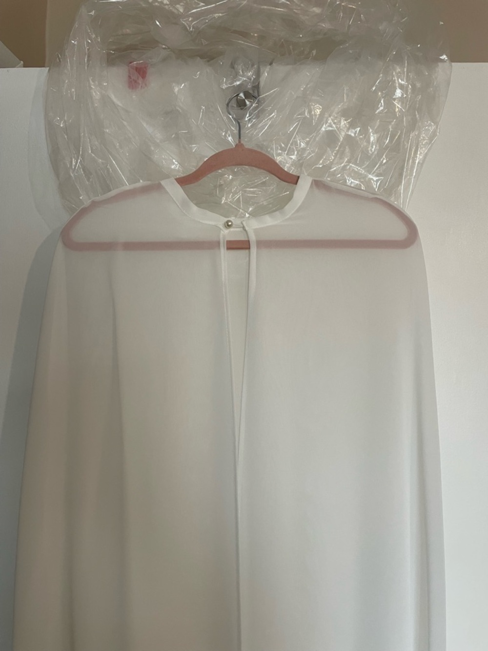 Crepe Bridal or Costume Cape